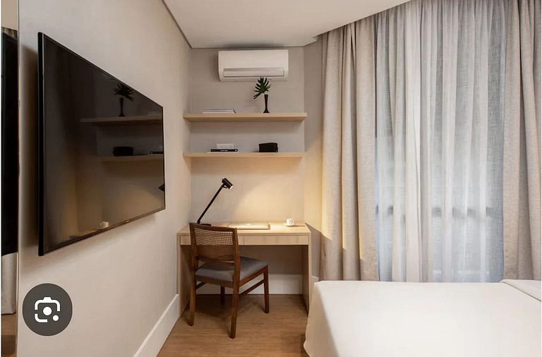 Flat com DUAS suítes dentro do Hotel Address Faria Lima