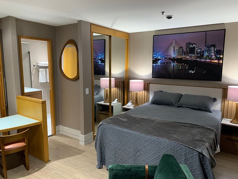 Flat particular dentro do Hotel Executive Transamerica Faria