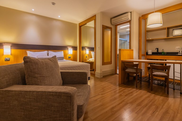Flat particular dentro do Hotel Executive Transamerica Faria