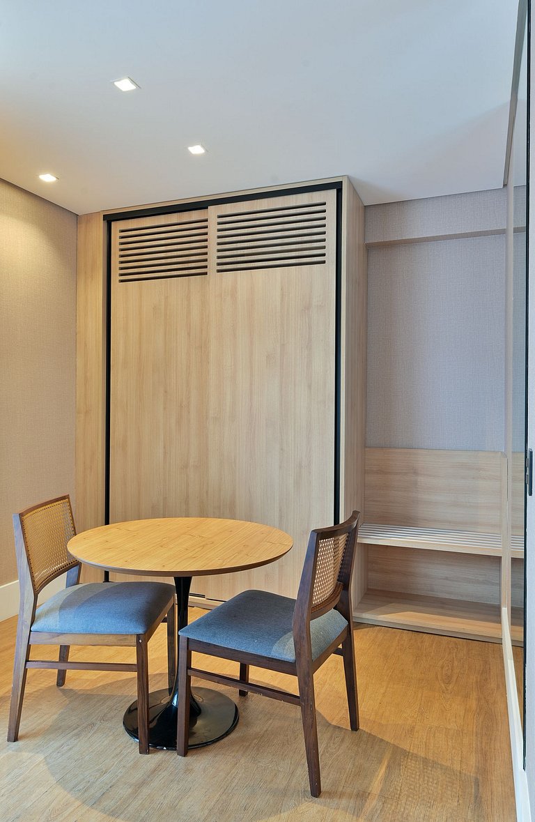 Flat com DUAS suítes dentro do Hotel Address Faria Lima