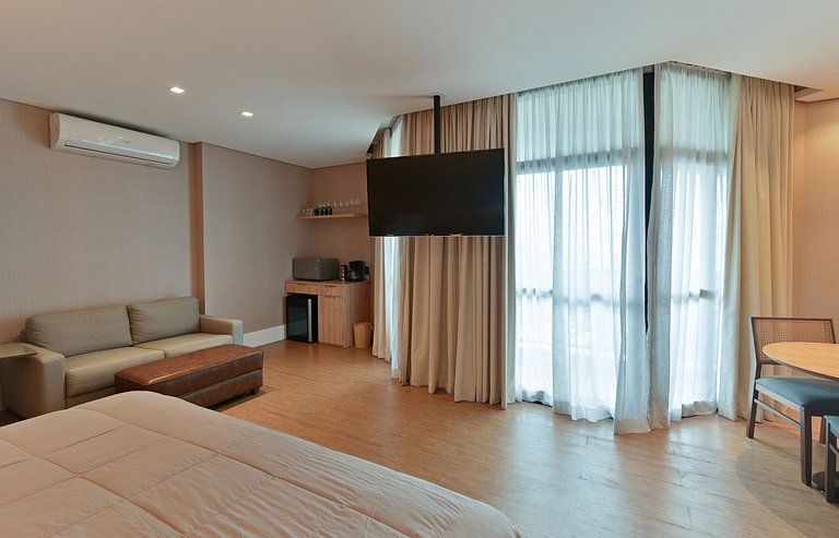Flat com DUAS suítes dentro do Hotel Address Faria Lima